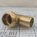 Купить Штуцер угловой 90° 1"1/2x38мм наружная резьба, Osculati 17.197.11 7ft.ru в интернет магазине Семь Футов