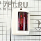 Купить Бортовой огонь светодиодный Anheart Marine B011022-WHLD 42,6x58,9x33,6мм 12В 112,5° 1м.миля/1852м IP54 для судна до 12м красный свет и корпус из белого пластика 7ft.ru в интернет магазине Семь Футов