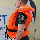 Купить Спасательный жилет Lalizas 71088 150N 90+кг обхват груди 120-130см из пенопласта 7ft.ru в интернет магазине Семь Футов