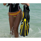 Купить Ласты для плавания с закрытой пяткой Mares Volo Race 410313 размер 42-43 желтый 7ft.ru в интернет магазине Семь Футов