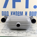 Купить Сепаратор выхлопных газов Vetus LGS7550 12л 540x170x420мм 360° шланговые соединения Ø75мм сливное соединение Ø50мм 7ft.ru в интернет магазине Семь Футов