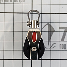 Купить Блок одношкивный Ronstan RF20100 шкив Ø20мм 250/550кг для троса Ø6мм шарикоподшипниковый с вертлюгом и скобой серебристый/чёрный 7ft.ru в интернет магазине Семь Футов