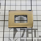 Купить Ручка-кнопка прямоугольная с кольцом Ø25мм толщина стенки 15-25мм из нержавеющей стали AISI316, Osculati 38.182.88 7ft.ru в интернет магазине Семь Футов