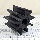 Купить Импеллер/крыльчатка с двумя лысками Finnord 2726153 Ø117,6x88,9мм посадочное Ø25,4мм 9 лопастей из чёрного неопрена для Jabsco 7ft.ru в интернет магазине Семь Футов