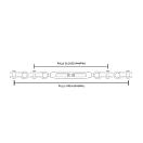 Купить Талреп типа вилка/вилка Sta-Lok B41-14 вертлюжный 248мм палец Ø6,4мм резьба 1/4" 1319кг из кованой бронзы 7ft.ru в интернет магазине Семь Футов
