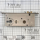Купить Врезной замок правый 163x75x13мм квадрат 9мм без накладок и ручек антивибрационный из сатинированной хромированной латуни, Osculati 38.203.51DX 7ft.ru в интернет магазине Семь Футов