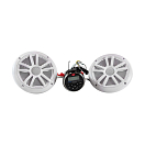 Купить Морская аудиосистема Boss Audio Systems MCKGB350W.6 AM/FM подключение Bluetooth/USB влагозащищенная с двумя белыми колонками Ø165мм(6,5") 7ft.ru в интернет магазине Семь Футов
