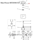 Купить Адаптер гидравлического двигателя Max Power 633752 для ПУ CT HYD 125/225/300/325 7ft.ru в интернет магазине Семь Футов