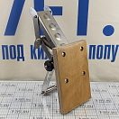 Купить Транец выносной регулируемый Техномарин 040404T 295х200х36мм 5-30° для ПЛМ до 15л.с. и 45кг из фанеры ФБС и нержавеющей стали AISI304 7ft.ru в интернет магазине Семь Футов