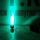 Купить Бортовой огонь светодиодный Orions зелёный 112,5° 12/24В 1Вт в корпусе из чёрного пластика для судов до 20м, Osculati 11.395.02 7ft.ru в интернет магазине Семь Футов