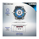 Купить Динамики двухполосные DS18 NXL-6M/WH Ø165мм 45Гц—23кГц 100-300Вт 4Ом IP65 светодиодная RGB-подсветка литой композитный ASA с сеткой из нержавеющей стали AISI316 белые 7ft.ru в интернет магазине Семь Футов