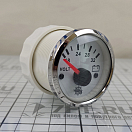 Купить Вольтметр 24В 18/32В Ø57x45мм Ø52мм белый-серебристый с подсветкой, Osculati 27.322.15 7ft.ru в интернет магазине Семь Футов