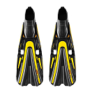 Купить Ласты для плавания с закрытой пяткой Mares Volo Race 410313 размер 42-43 желтый 7ft.ru в интернет магазине Семь Футов