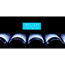Купить Винный шкаф двухзонный с демонстрационной полкой Libhof Sommelier SOD-160 Silver 595х680х1770мм на 160 бутылок серебристый встраиваемый/отдельностоящий 7ft.ru в интернет магазине Семь Футов