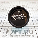 Купить Индикатор температуры охлаждающей жидкости Faria Euro Black Style 2" 12814 12В 40-120°C Ø52мм чёрный/чёрный 7ft.ru в интернет магазине Семь Футов
