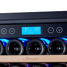 Купить Винный шкаф однозонный с демонстрационной полкой Libhof Sommelier SO-127 Silver 595х680х1397мм на 127 бутылок серебристый встраиваемый/отдельностоящий 7ft.ru в интернет магазине Семь Футов