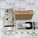 Купить Врезной замок правый 163x75x13мм квадрат 9мм с накладками и ручками антивибрационный из сатинированной хромированной латуни, Osculati 38.203.50DX 7ft.ru в интернет магазине Семь Футов