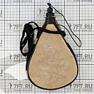 Купить Кожаная фляга Laken PK1000-R каплевидной формы 1л 123г 286х170х27мм бежевого цвета 7ft.ru в интернет магазине Семь Футов