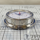 Купить Часы кварцевые с радиосекторами Delite Vion A100 C Ø90мм 129x40мм из полированной нержавеющей стали 7ft.ru в интернет магазине Семь Футов