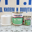 Купить Двухкомпонентная эпоксидная грунтовка International VC Tar2 YEA728/A2.5 для легких сплавов/стали/стеклопластика ниже ватерлинии 2.5л грязно-белая 7ft.ru в интернет магазине Семь Футов