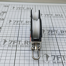 Купить Блок лонготакельный универсальный Ronstan RF51500 шкивы Ø54/34мм 750/1500кг для троса Ø10мм с вертлюгом и скобой 7ft.ru в интернет магазине Семь Футов