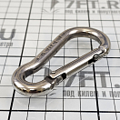 Купить Карабин GENIUS 590.08 80мм Ø8мм из нержавеющей стали AISI316 7ft.ru в интернет магазине Семь Футов