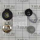 Купить Палубная кнопка для управления якорной лебедкой 76x83мм чёрная с крышкой из полированной нержавеющей стали AISI316, Osculati 02.344.02 7ft.ru в интернет магазине Семь Футов