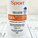 Купить Солнцезащитный крем Safe Sea Sport SPF50+ TSPF50+100 Ø47,2×200мм 100мл для спорта защищает кожу при контакте с медузами и от воздействия солнечных лучей 7ft.ru в интернет магазине Семь Футов