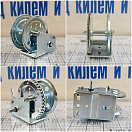 Купить Трейлерная лебедка ручная Kent Bridge WT7512Z односкоростная 4:01 нагрузка 545кг из оцинкованной стали 7ft.ru в интернет магазине Семь Футов
