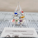 Купить Термометр Галилея каплевидный Nauticalia Galileo 7095 75x110мм с 5 цветными поплавками 7ft.ru в интернет магазине Семь Футов