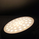 Купить Накладной сверхплоский 42 LED светильник 12/24В 3Вт 168Лм белый пластик, Osculati 13.408.01 7ft.ru в интернет магазине Семь Футов