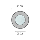 Купить Светильник светодиодный Foresti & Suardi Alphard T 5555.I.PB Power Led 10 - 30 В 1,5 Вт с диммером синий свет 7ft.ru в интернет магазине Семь Футов