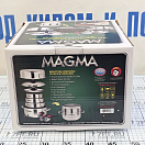 Купить Набор компактно складываемых кастрюль Popote Magma из нержавеющей стали с антипригарным покрытием, Osculati 48.700.02 7ft.ru в интернет магазине Семь Футов