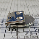 Купить Петля полукруглая несимметричная дверная Haice 191905401 70x40x4мм из полированной нержавеющей стали AISI316 7ft.ru в интернет магазине Семь Футов