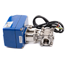 Купить Шаровой кран Vetus MV24A11/4 G1 1/4” 24В 1,2А 40Нм 130x88x211мм с мотором и дистанционным управлением 7ft.ru в интернет магазине Семь Футов