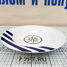 Купить Набор посуды на 4 человека Plastimo Marina 5280489 16 предметов из бело-синего меламина 7ft.ru в интернет магазине Семь Футов