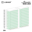 Купить Винный шкаф двухзонный с двумя дверцами Libhof Sommelier SOD-254 Silver 1190х680х1397мм на 254 бутылки серебристый встраиваемый/отдельностоящий 7ft.ru в интернет магазине Семь Футов