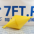 Купить Буй швартовочный двухконусный Nuova Rade 43427 750х320мм 24кг из жёлтого пластика 7ft.ru в интернет магазине Семь Футов