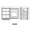 Купить Бесшумный медицинский холодильник Dometic DS 301H 9600027080 422 x 580 x 393 мм 230 В 27 л 7ft.ru в интернет магазине Семь Футов