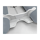 Купить Лодка из ПВХ Plastimo Fun Pi230VB 61169 5л.с. 2,4м 380кг с V-образным корпусом темно-серая 7ft.ru в интернет магазине Семь Футов