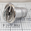 Купить Горловина заливная Quick Lock для дизеля под шланг Ø50мм 81,9мм прямая с замком из нержавеющей стали, Osculati 20.366.23 7ft.ru в интернет магазине Семь Футов