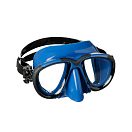 Купить Маска для подводной охоты и фридайвинга двухлинзовая Mares SF Tana 421405 черный/синий 7ft.ru в интернет магазине Семь Футов