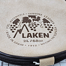 Купить Кожаная фляга Laken PK2000-С в форме почки 2л 174г 350х195х17мм бежевого цвета 7ft.ru в интернет магазине Семь Футов