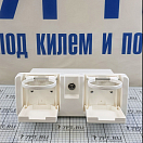 Купить Бардачок с замком и откидными подстаканниками 335x130x153мм из белого пластика, Osculati 20.021.50 7ft.ru в интернет магазине Семь Футов