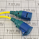 Купить Переходной кабель/разветвитель берегового питания Ratio Electric 70024 250В 16А 0.5м разъемы CEE/2xCEE 7ft.ru в интернет магазине Семь Футов