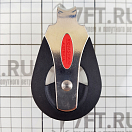 Купить Блок универсальный одношкивный с петлей Ronstan RF51101 шкив Ø50мм 750/1500кг для троса Ø12мм 7ft.ru в интернет магазине Семь Футов