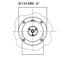Купить Фланец круглый для гидравлических помп Ultraflex X57 39464P 7ft.ru в интернет магазине Семь Футов