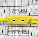 Купить Переходной кабель/разветвитель берегового питания Ratio Electric 70024 250В 16А 0.5м разъемы CEE/2xCEE 7ft.ru в интернет магазине Семь Футов
