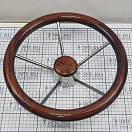 Купить Рулевое колесо из нержавеющей стали Ultraflex V62 39263D 350 мм 7ft.ru в интернет магазине Семь Футов