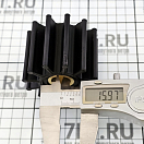 Купить Импеллер посадка шпонка Ancor 3790 Ø65/16x50,8мм 12 лопастей для помпы охлаждения двигателя из чёрного неопрена 7ft.ru в интернет магазине Семь Футов